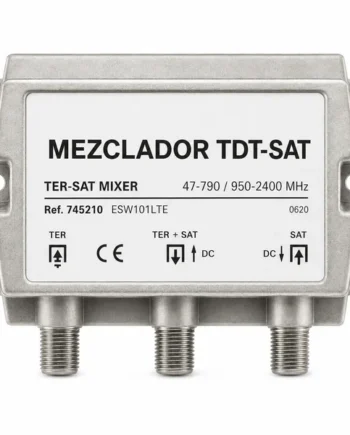 Mezclador Terrestre-Sat RF+FI Gris