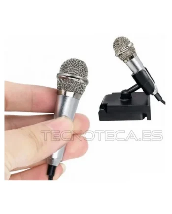 Microfono para moviles de corbata cuatro contactos
