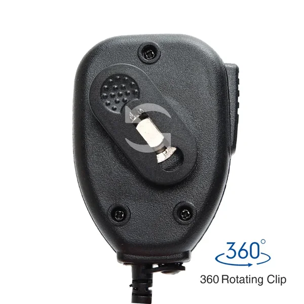 Microfono-altavoz para Walkie Talkie Baofeng UV-5R Negro