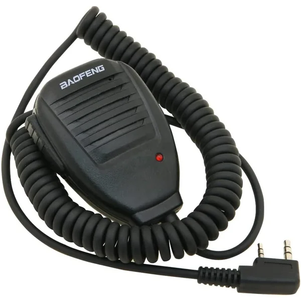Microfono-altavoz para Walkie Talkie Baofeng UV-5R Negro