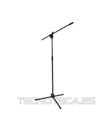 MICS2B. Soporte de suelo de microfono en negro