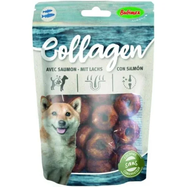 Mini aritos de salmón con colágeno para perros pequeños