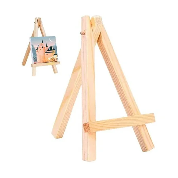 Mini-caballete de pintura para escritorio 24 cm