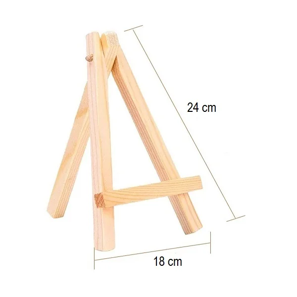 Mini-caballete de pintura para escritorio 24 cm