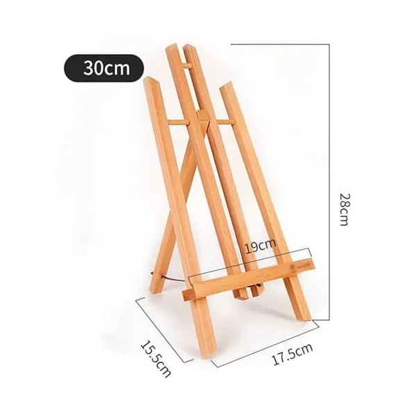 Mini-caballete de pintura para escritorio 30 cm