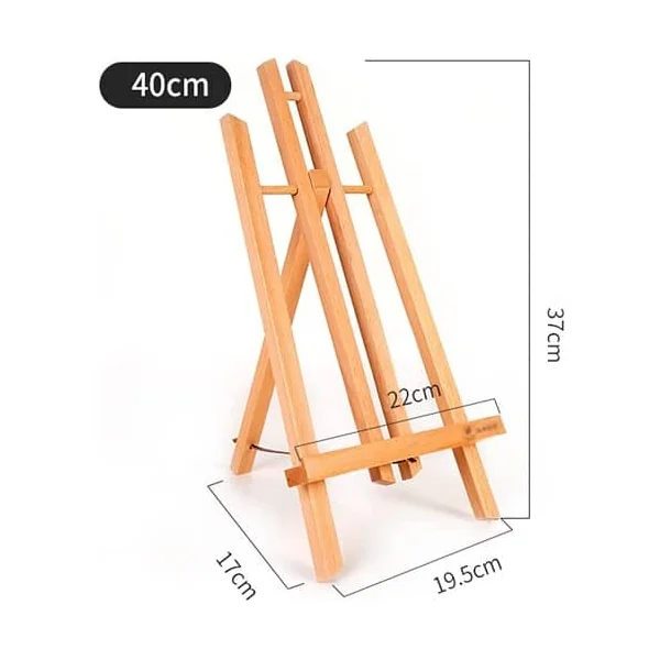 Mini-caballete de pintura para escritorio 40 cm