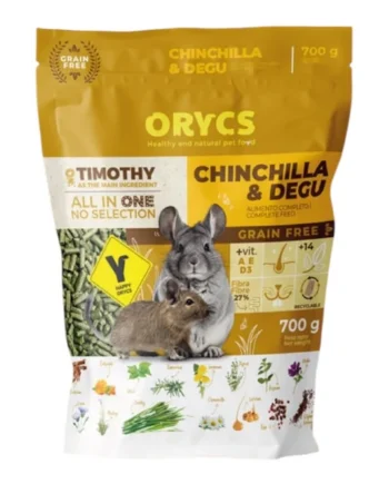 Miniorycs Pienso para Chinchilla y Degu