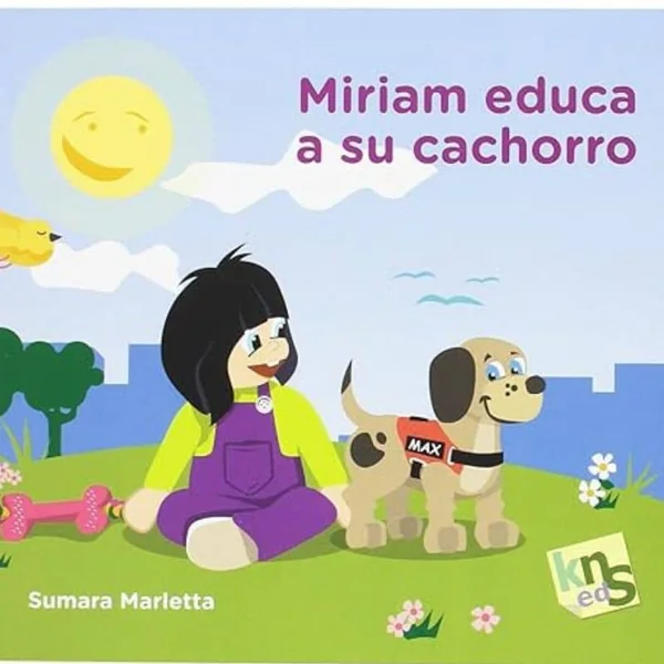 Miriam educa a su cachorro