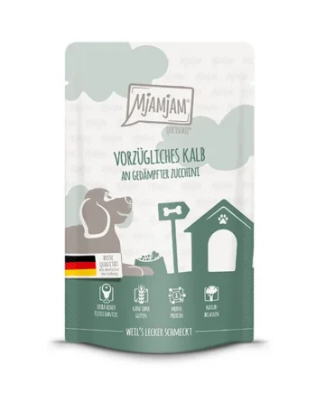 MjAMjAM - Delicioso Vacuno con calabacín al vapor 125g