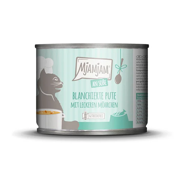 MjAMjAM - Filetes de Pavo con Zanahoria en Salsa 185g