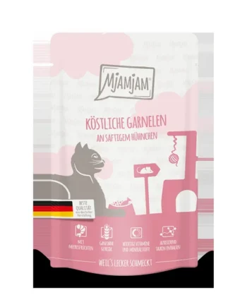 MjAMjAM - Gambas deliciosas sobre Pollo jugoso 125g