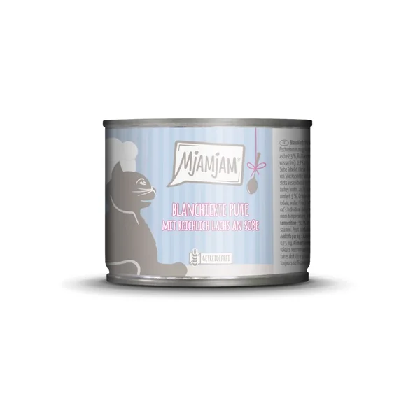 MjaMjam Gato - pavo escaldado con salmón en salsa