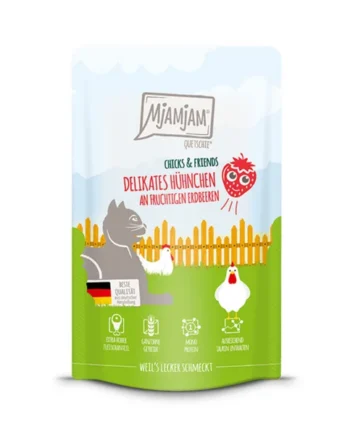 MjaMjaM Gato - Pouch Chick&Friends Pollo con fresa 125gr