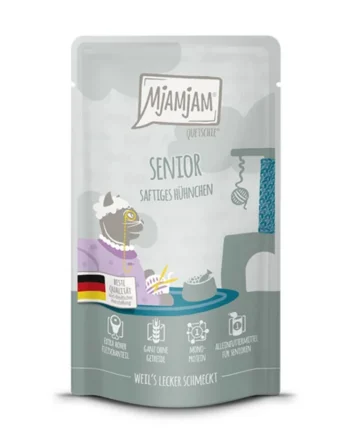MjaMjaM Gato - Pouch de pollo senior125gr