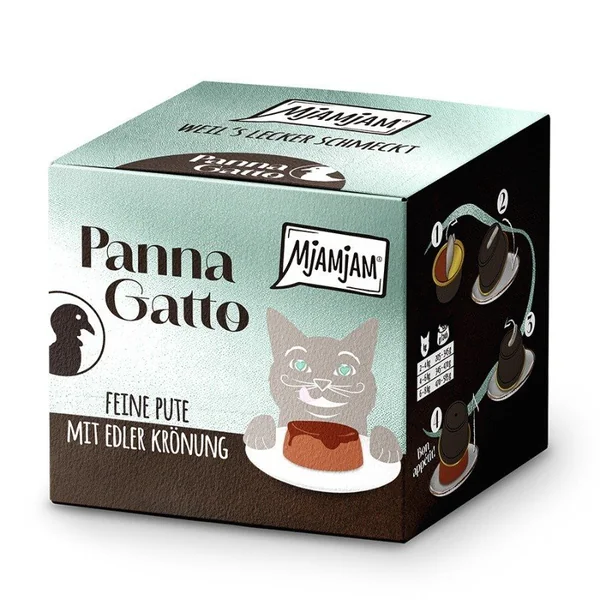 MjAMjAM - Panna Gatto de Pavo 2x80g