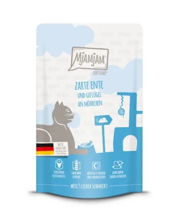 MjAMjAM - Pato tierno y Aves sobre deliciosas Zanahorias 125g