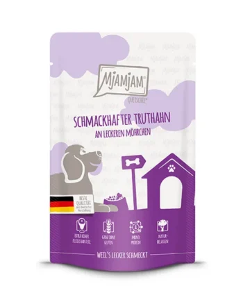 MjAMjAM - Pavo gustoso con deliciosas Zanahorias 125g