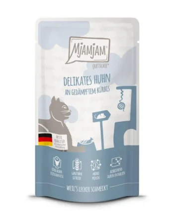 MjAMjAM - Pollo delicado con calabaza al vapor 125g