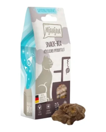 MjAMjAM Snacks Liofilizados de Caballo para Gatos