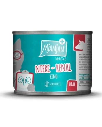 MjAMjAM VetCat - Renal (Ternera) 200g