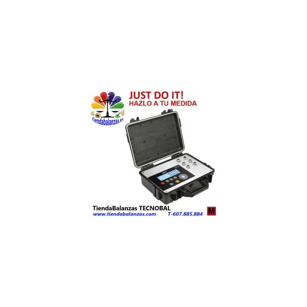 MK3 VISOR Maletín con indicador de peso pesaje móvil de Gram