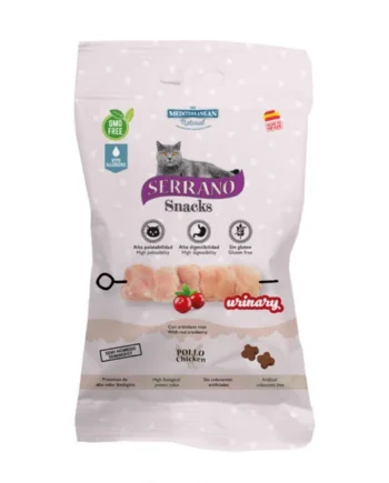 MN Serrano Snacks Gatos - Pollo Urinary