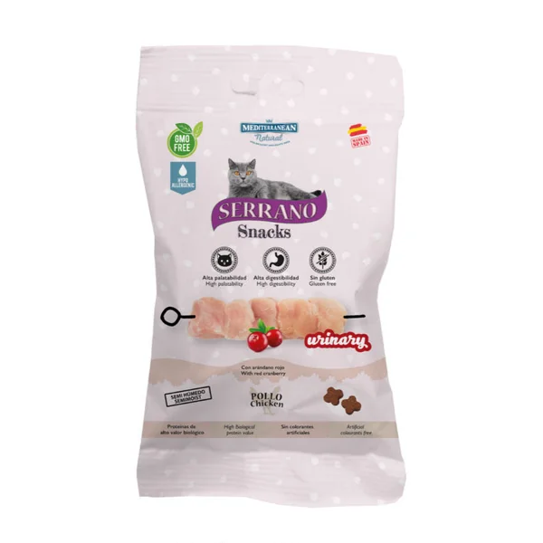 MN Serrano Snacks Gatos - Pollo Urinary