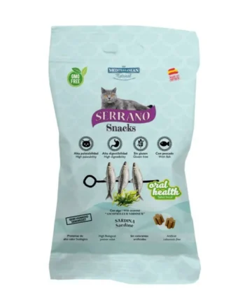 MN Serrano Snacks Gatos - Sardina Salud Bucal
