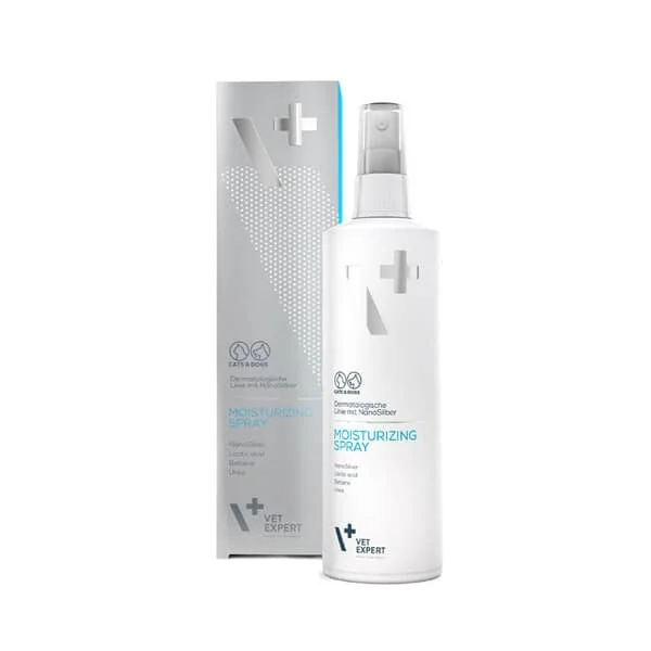 MOISTURIZING Spray Sarna piel seca VetExpert perros gatos 100 ml