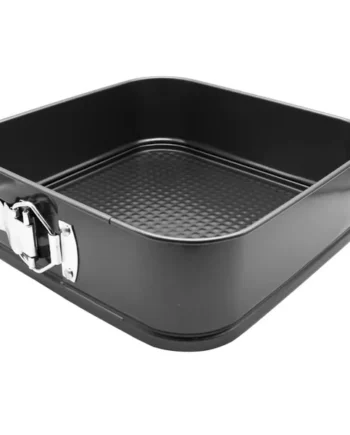 Molde para horno cuadrado Clip-Clap desmontable 24 cm Negro