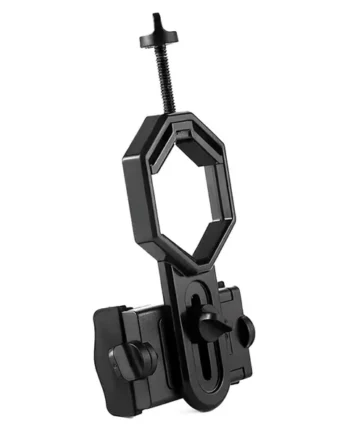 Montura de Adaptador de Telescopio para Teléfono Móvil Negro