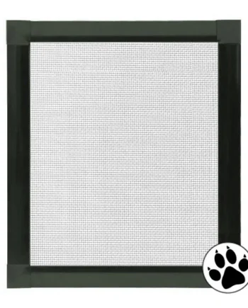 Mosquitera Fija con Tela para gatos Montada a medida