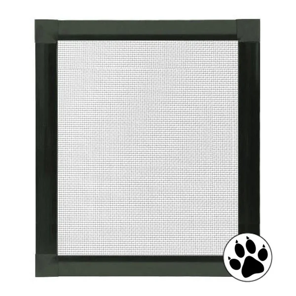 Mosquitera Fija con Tela para gatos Montada a medida