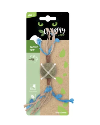 M-PETS - Charmy Tree Branch con Catnip