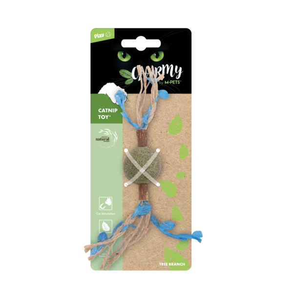 M-PETS - Charmy Tree Branch con Catnip