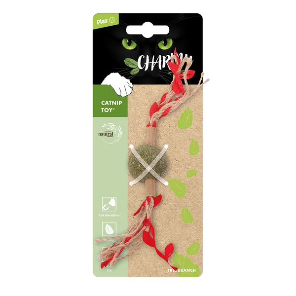 M-PETS - Charmy Tree Branch con Catnip