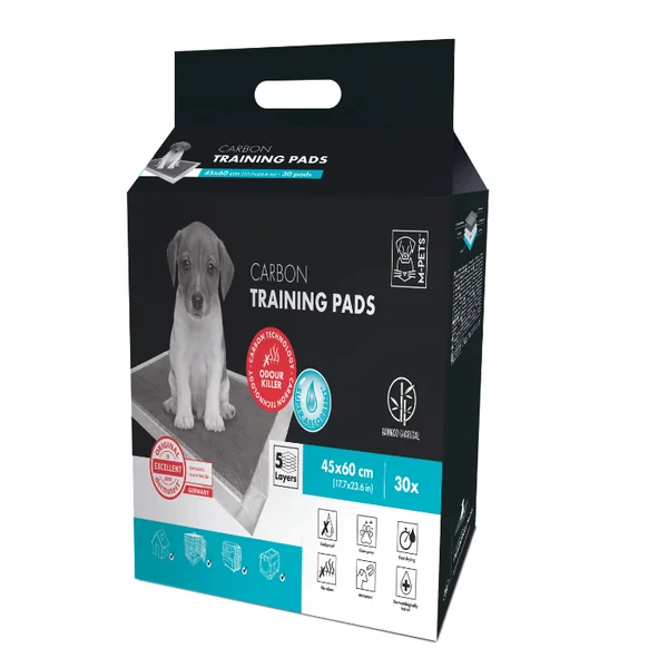M-PETS - Empapador de Carbón 45 x 60 cm - 30 uds