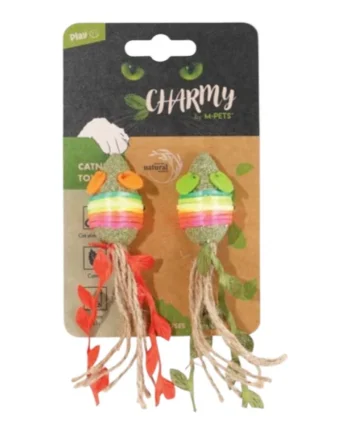M-Pets Ratones Indios de Matatabi Juguete Natural para Gatos