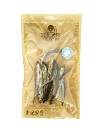 Mr Bones Boquerón entero Snack natural para perros y gatos