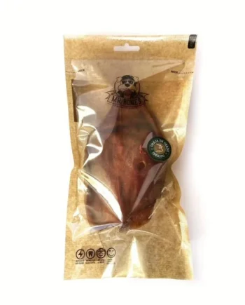Mr Bones Oreja de cerdo ibérico para perros- Snack dental 100% Natural