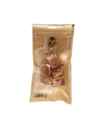 Mr Bones Tráquea de ternera en aros – Snack natural para perros