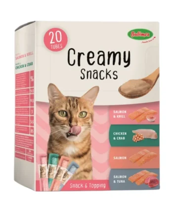 Multipack Bubi Creamy Snacks 20 Unidades para Gatos — Variedad