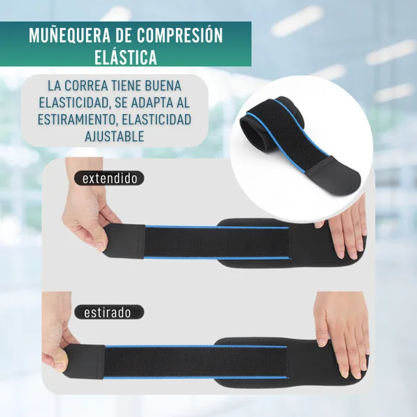 Muñequera Deportiva Ajustable Muñequera Tendinitis Ortopédica