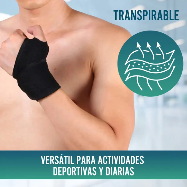 Muñequera para Tendinitis | Soporte para Muñeca de Neopreno