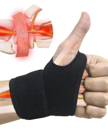 Muñequera pulgar | Por Unidad | Negro y Azul