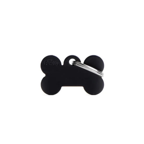 MyFamily - Chapa Basic Hueso Pequeño en Aluminio