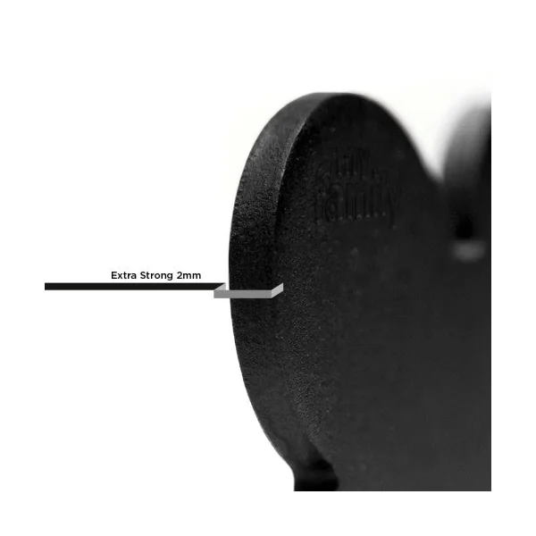 MyFamily - Chapa Basic Hueso Pequeño en Aluminio