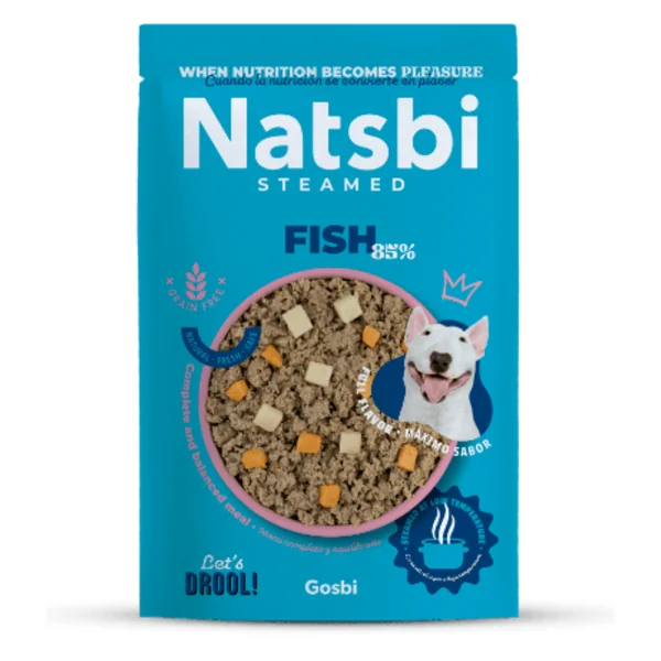 Natsbi - Pescado para Perros 500g