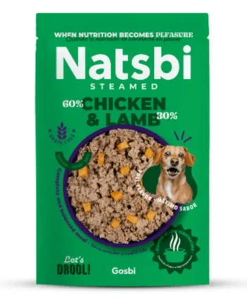Natsbi - Pollo & Cordero para Perros 500g