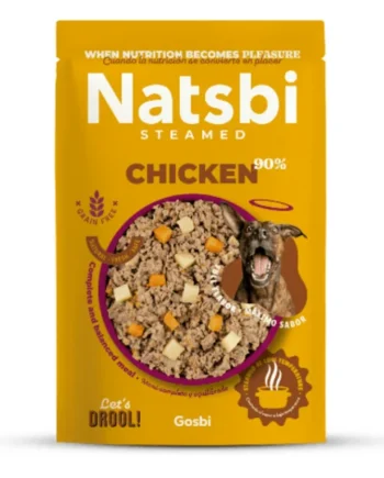 Natsbi - Pollo para Perros 500g
